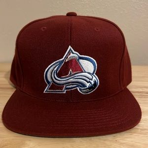 Vintage Mitchell and Ness Colorado Avalanche snapback hat